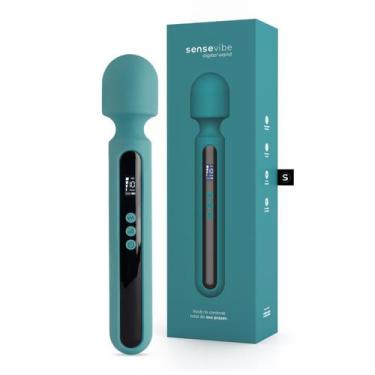 Imagem de Massageador Vibratório Recarregável Sensevibe Digital Wand - A SÓS