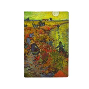 Imagem de Caderno Journal Folk Books sem Pauta 20x13,5 a Vinha Encarnada