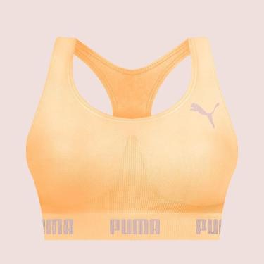 Imagem de Top Puma Feminino Alta Sustentação Fitness Fit Para Academia Treino Corrida-Feminino