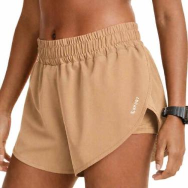 Imagem de Short Lupo Feminino Duplo AF Running - Ideal para Esportes, Corrida e 