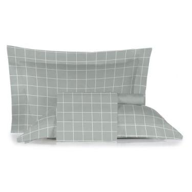 Imagem de Jogo de Cama King Size 300 fios Nova América - Guilherme (7576)