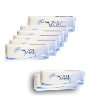 Imagem de Lente De Contato Jonhson Acuvue 1 Day Moist - Combo 6+2 - J&J