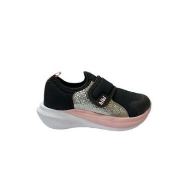 Imagem de PRETO/ROSA TENIS INFANTIL BIBI-Feminino