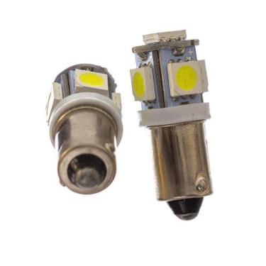 Imagem de Lâmpada 69 5 leds sdm 5050 super branco ba9s 12 volts par - NTV