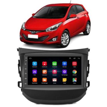 Imagem de Kit Central Multimídia Android HB20 2012 2013 2014 2015 2016 2017 2018