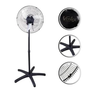 Imagem de Ventilador Coluna Tex5 Turbo 50cm Ventex 210W Oscilante Bivolt Ajustáv