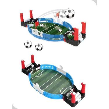 Imagem de Mini Jogo de Futebol de Mesa Infantil de Mesa Wellkids Brinquedo Compa