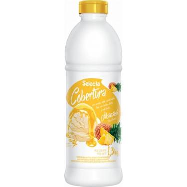 Imagem de Cobertura Concentrado De Sorvete E Sobremesas Selecta 1,3kg - Abacaxi