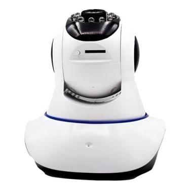 Imagem de Babá Eletrônica Câmera Wifi Sem Fio Visão Noturna Microfone - Congratu