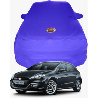 Imagem de Capa de Carro Fiat  Bravo Tecido  Lycra Premium - Cadilhe Capas, Azul 