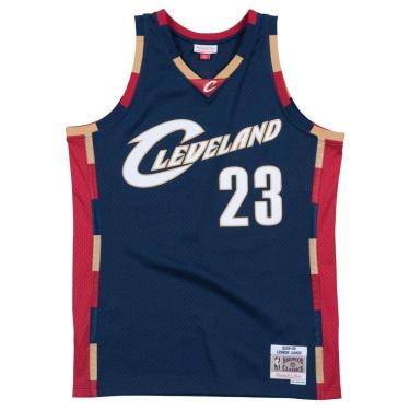 Imagem de Regata Mitchell & Ness Swingman Jersey Cleveland Cavaliers Alternate 2008-09 Lebron Jam...