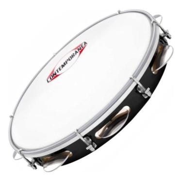 Imagem de Pandeiro contemporanea 11" pele nylon light 85lt - CONTEMPORÂNEA
