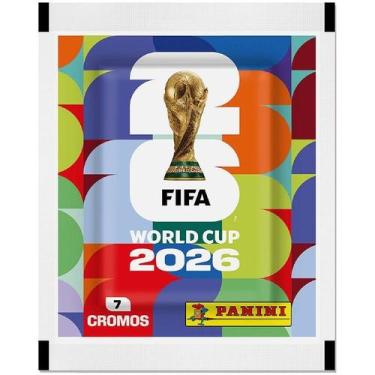Imagem de Pacote com 7 figurinhas da Copa do Mundo da Fifa 2026 Panini