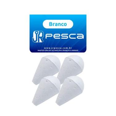Imagem de Bóia Lambari Guia Isopor Nº05 - Jr Pesca, Branco