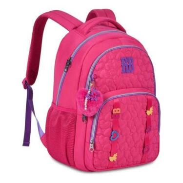 Imagem de Mochila De Costas escolar Rebecca Bombom Frenchbuldog Clio, Rosa, Chic