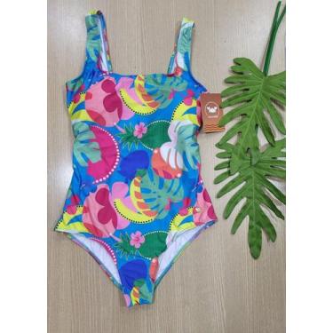 Imagem de Maiô/Body Infantil Mar - Joice Melo Modas, Estampado, P