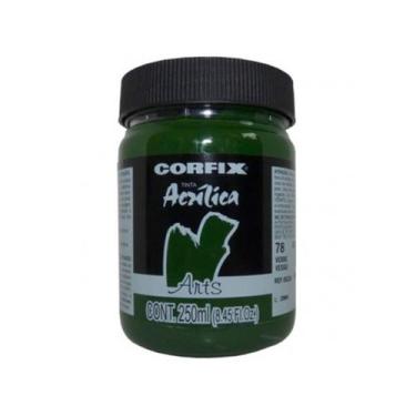 Imagem de Tinta Acrilica p/ Tela 250ml Corfix G1 078- Verde Vessie