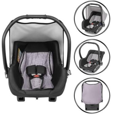 Imagem de Bebê Conforto, Cadeirinha Infantil para Carro Solare Cinza - Tutti Bab