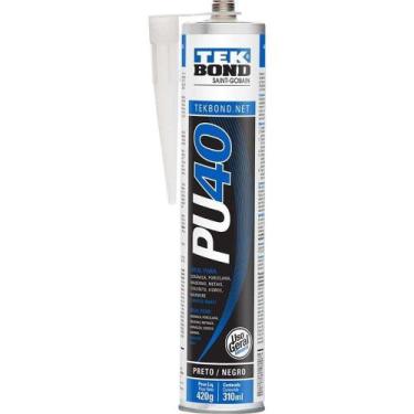 Imagem de Selante PU 40 Monocomponente Poliuretano Preto Tekbond 310ML