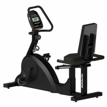 Imagem de Bicicleta Ergométrica Horizontal Athletic 1600BH Profissional 8 Níveis