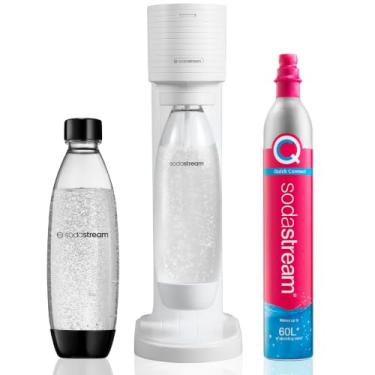 Imagem de Máquina de Água com Gás Gaia Branca SodaStream com Cilindro