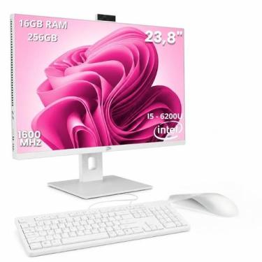 Imagem de Computador All in One 23,8 Full HD Intel Core i56200U 16GB RAM SSD 256