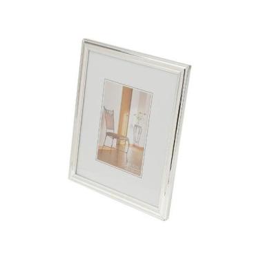 Imagem de Porta-retrato em aço Royal Decor 20x25cm prateado