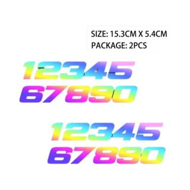 Imagem de Adesivos Decorativos DIY Para Capacete De Scooter Elétrica E Moto - Nú