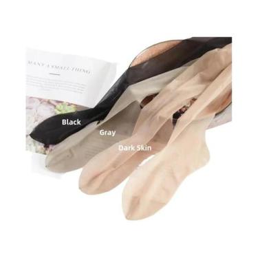 Imagem de Meias-calças Ultrafinas Sem Costura Para Mulheres, Meias De Nylon Tran