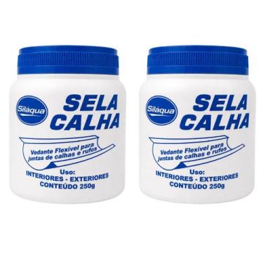 Imagem de Sela Calha 250g Vedante Para Calhas Rufos Anti Infiltração - SILAQUA