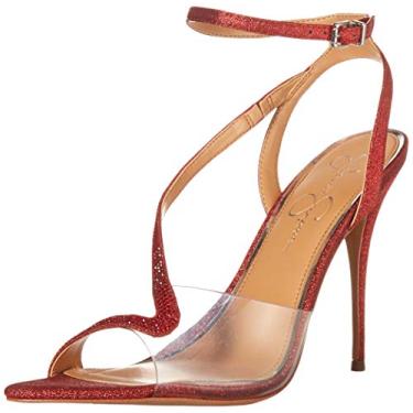 Imagem de Jessica Simpson Sapato feminino Whitley, Vermelho ruivo, 6.5