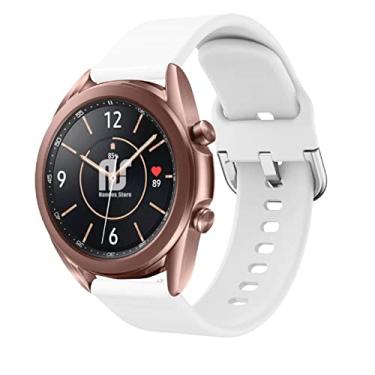 Imagem de Pulseira Sport NSmart compatível com Samsung Galaxy Watch 3-41mm ou 45mm - (41mm - Branco 2)