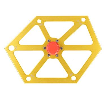 Imagem de Régua de ângulo para carpintaria, ferramenta de ajuste de ângulo de carpintaria Conjunto de geometria de régua de ângulo magnético para alunos de escola adequados para desenho(ouro)