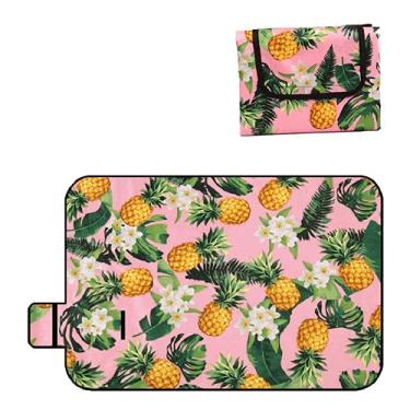 Imagem de Yajun Cobertor portátil para piquenique ao ar livre, ultraleve, portátil, impermeável, pano de praia, tapete para brincar à prova de umidade, K, 200200 cm