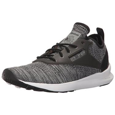 Imagem de Reebok Tênis masculino Zoku Runner HM, Preto/cinza/aço/branco, 9.5