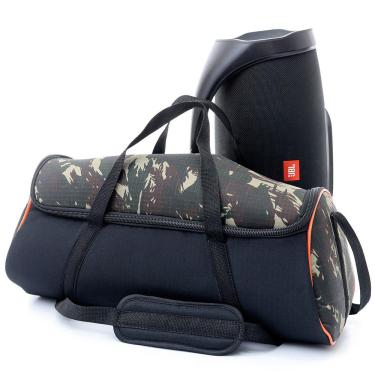 Imagem de Case Bolsa Capa Camuflada Boombox 1 e 2 Prova D`agua Premium