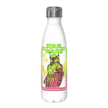 Imagem de Star Wars Garrafa de água de aço inoxidável Boba Retro 482 ml, 482 ml, multicolorida