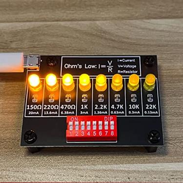 Imagem de Soldering Practice Kit DIY Practical Electronic Circuit Project Resistor Learning Board