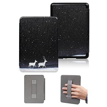 Imagem de Capa durável para o Kindle de 11ª geração a ser lançado em 2022, capa à prova d'água com função de despertar e dormir automática e alça de mão