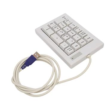 Imagem de Teclado numérico mecânico, teclado numérico USB plug and play com fio USB (para contador)