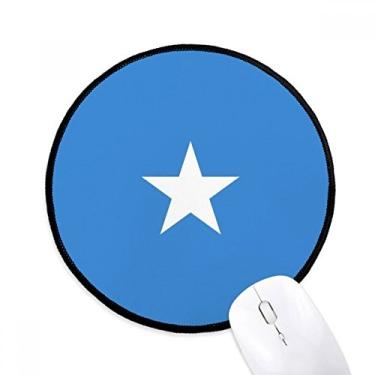 Imagem de Tapete redondo para computador com a bandeira nacional da Somália para área de trabalho