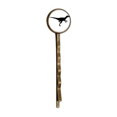 Imagem de Ossos de Dinossauro Miniatura Osso Retrô Metal Cabelos Bobby Pin Headwear