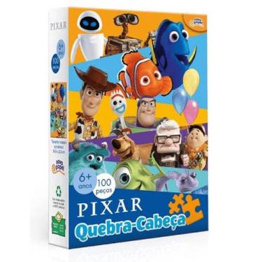 Imagem de Quebra Cabeça Disney Pixar 100 Peças Toyster