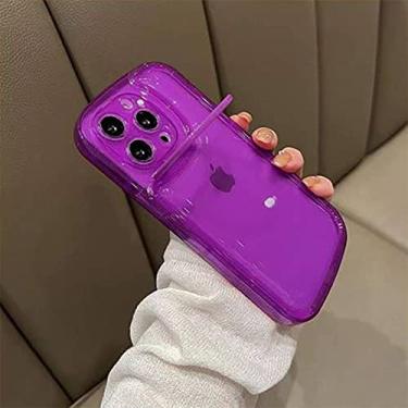Imagem de Suporte dobrável invisível para lente de câmera, suporte para anel, capa de telefone transparente para iPhone 13 12 11 12Pro 13Pro Max Soft Candy Back Cover, T7, para iPhone 12