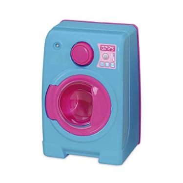 Imagem de Máquina de Lavar Home Love, Usual Brinquedos, 360, Azul/Rosa