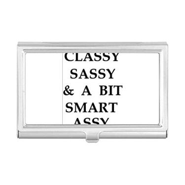 Imagem de Carteira elegante Sassy Bit Smart Assy Design para cartões de visita