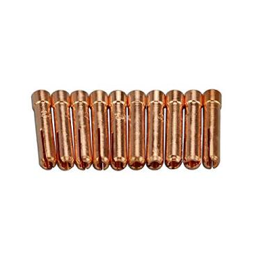 Imagem de RIVERWELD Lanterna de solda TIG Collets 13N23 2,4 mm Fit DB PTA SR WP 9 20 25 TIG 10 peças