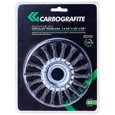 Imagem de CARBOGRAFITE Escova De Aço Circular Trançada Carbografite 012258312