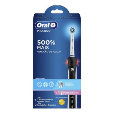 Imagem de Escova Dental Elétrica Recarregável Oral-b Pro 2000 Sensi Ul Pro 2000