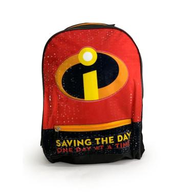 Imagem de Mochila G Escolar Disney Logo Os Incríveis Pixar